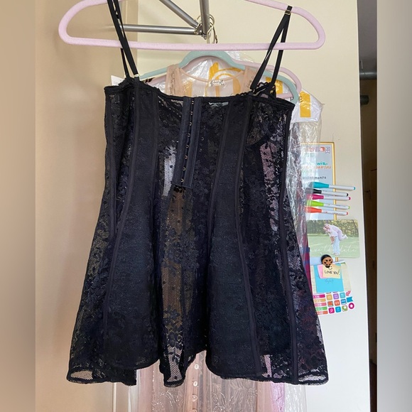 NWT Anthropologie Lace Corset Top - Picture 8 of 9